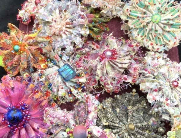 Flower Brooch with Jill Flower