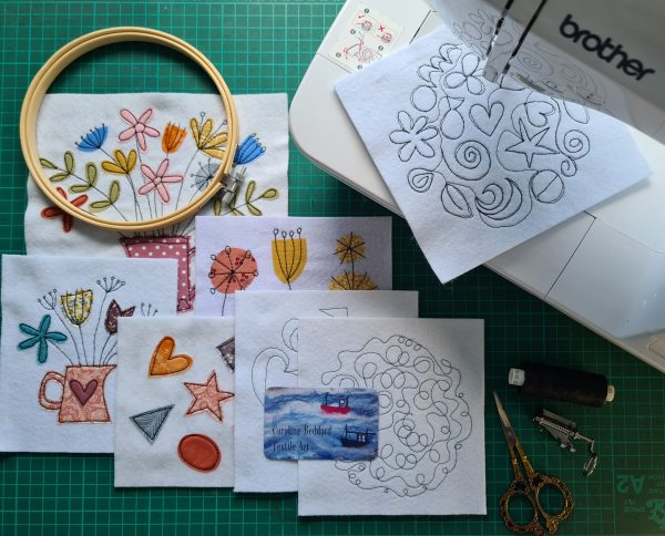 Introduction to Freemotion Embroidery and Appliqué with Caroline Michelle