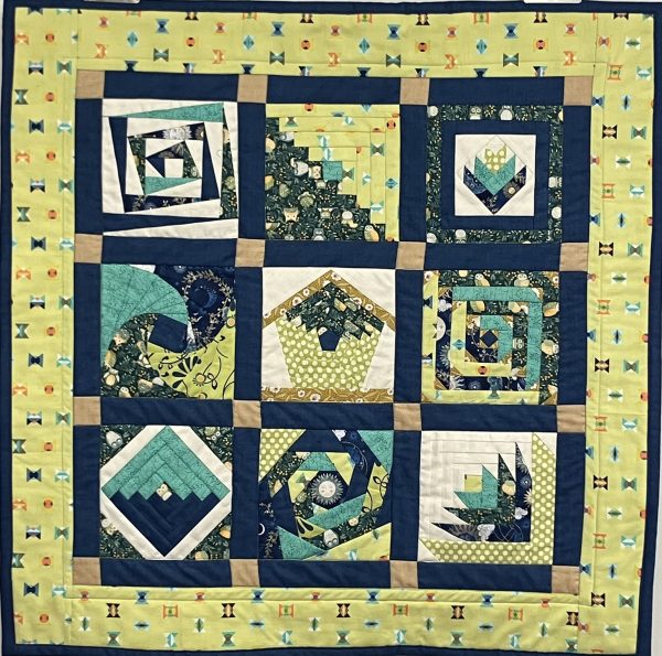 Patchwork Mornings with Helen - 6 months From July  Paper Foundation Piecing.   Full add your name to the waiting list.